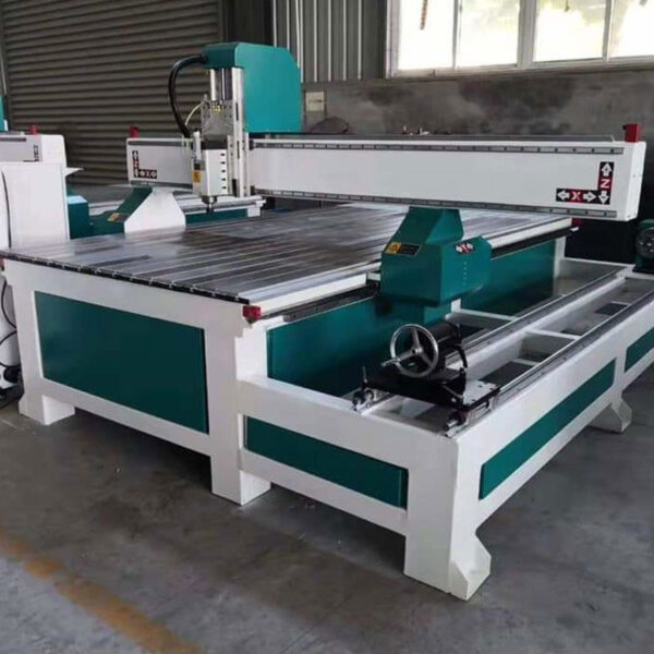 CNC Router With Rotery Attachment