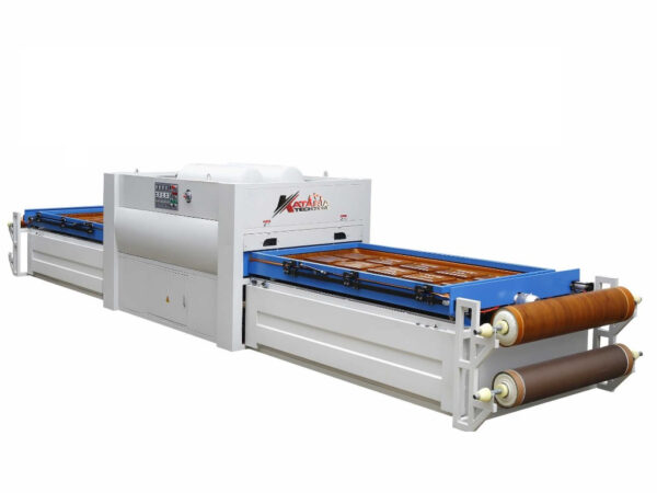 Double Trolley Vacuum Membrane Press Machine