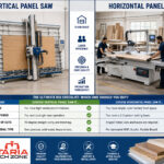 Maximizing Workshop ROI: How to Choose Between a Vertical and Horizontal Panel Saw