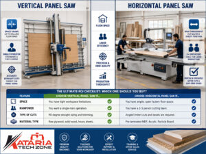 Maximizing Workshop ROI: How to Choose Between a Vertical and Horizontal Panel Saw
