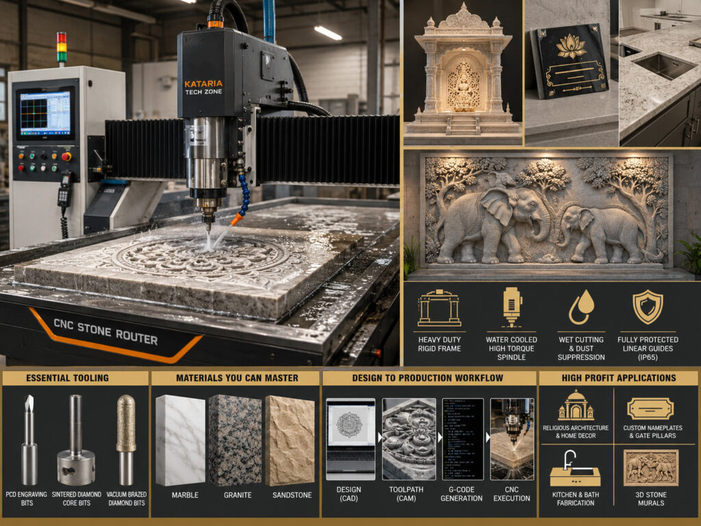 The Ultimate Guide to CNC Stone Routing: Expanding Your Workshop into Marble and Granite Engraving