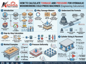 How to Calculate Tonnage and Pressure for Hydraulic Woodworking Cold Press Machines (Engineering Calculation)