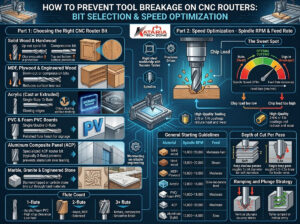 How to Prevent Tool Breakage on CNC Routers: Bit Selection & Speed Optimization
