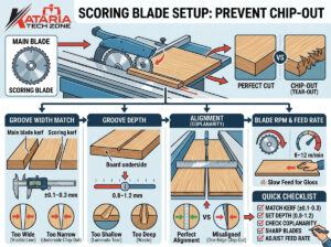 Scoring Blade Setup on Sliding Panel Saws: Preventing Chip-Out on Laminated Boards (Troubleshooting Guide)