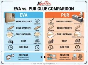 EVA vs. PUR Glue in Edge Banding: Water Resistance, Cost, & Strength Compared