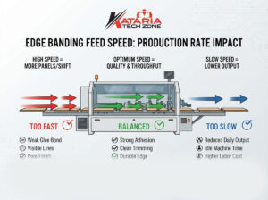 How Edge Banding Machine Feed Speeds Impact Production Rate in Cabinet Manufacturing