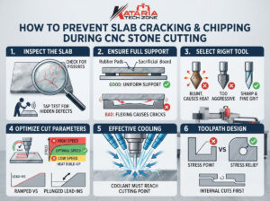 How to Prevent Slab Cracking and Chipping During CNC Stone Cuttinga
