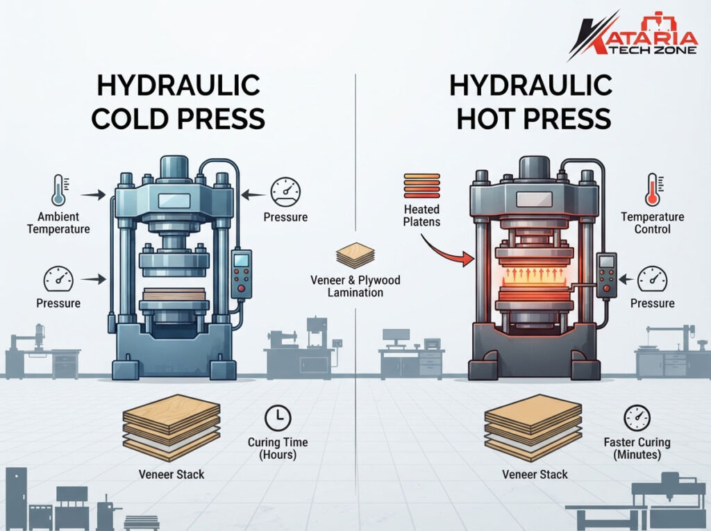 Hydraulic Cold Press vs. Hot Press for Plywood & Veneer Lamination: Key Differences