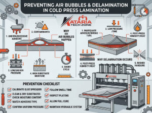 Preventing Air Bubbles and Delamination in Cold Press Lamination