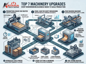 Top 7 Machinery Upgrades Every Woodworking Business Needs to Scale Production
